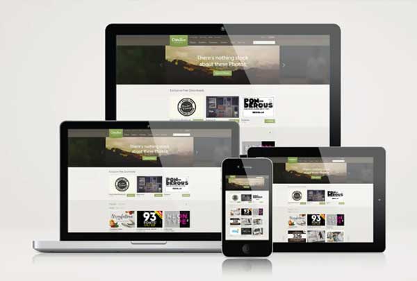 Responsive Website Mockup Templates - Agenzia di comunicazione integrata a Napoli