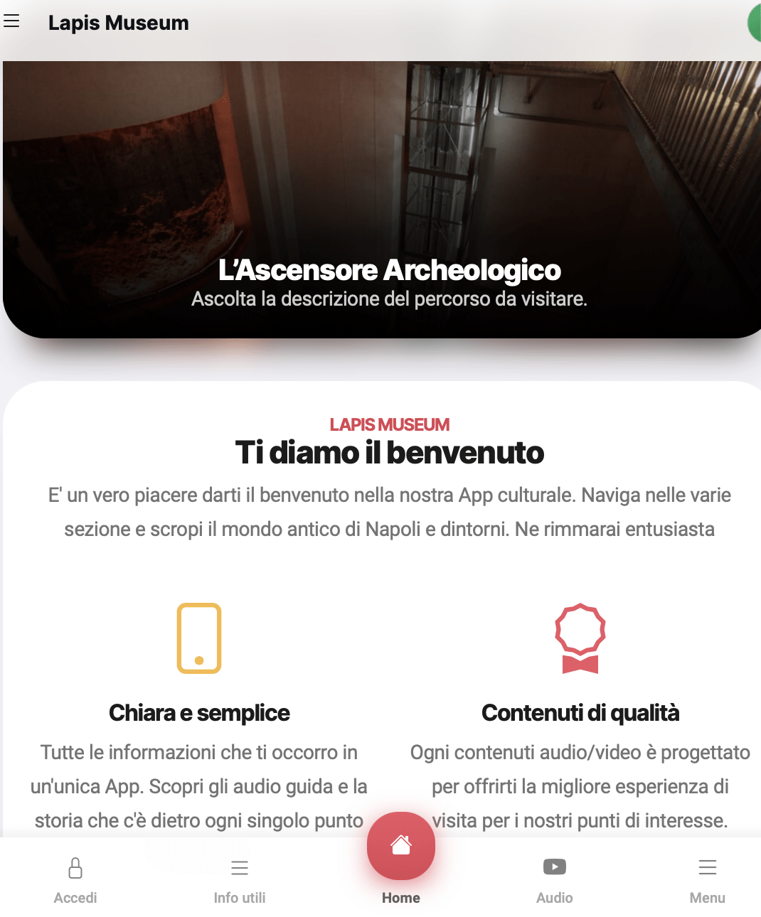 webapp lapis museum Agenzia sviluppo Web App a Napoli ideazione e sviluppo applicazioni per smartphone Android apple iOS napoli web agency